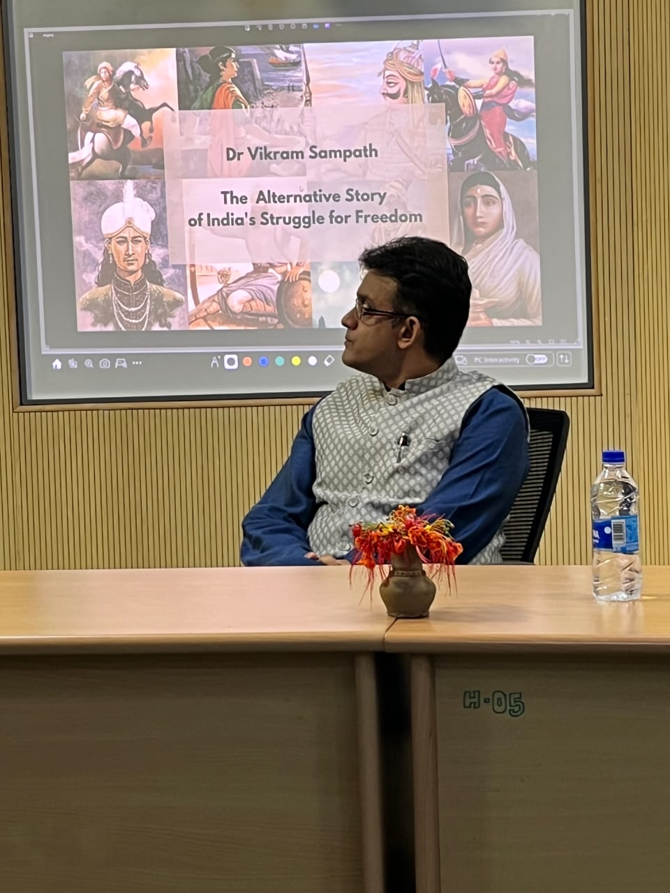 vikram sampath talk photograph